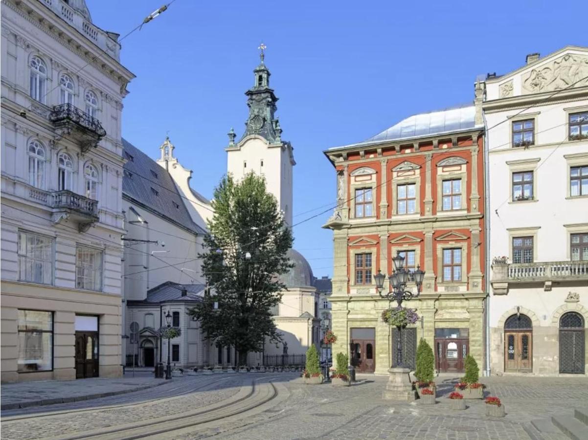 Центр Площа Ринок Оперний Театр Lejlighed Lviv Eksteriør billede